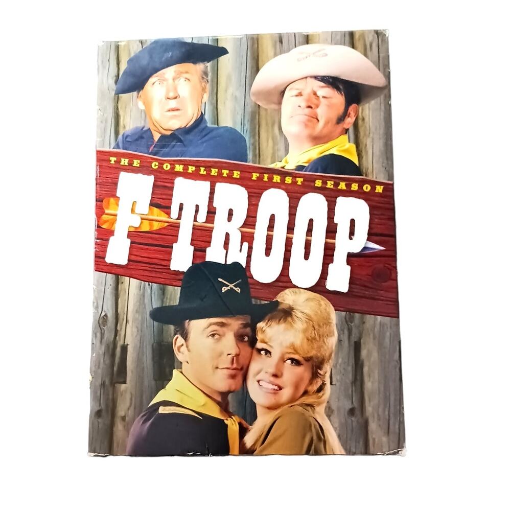 🤠🐮🪖F Troop DVD Set 1960s Classic Western Comedy TV Show Complete First Season